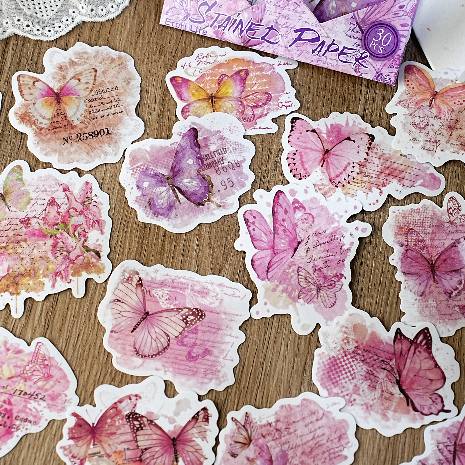 Etori Life Pink Watercolor But - Korean Lifestyle & Kids Boutique review and price