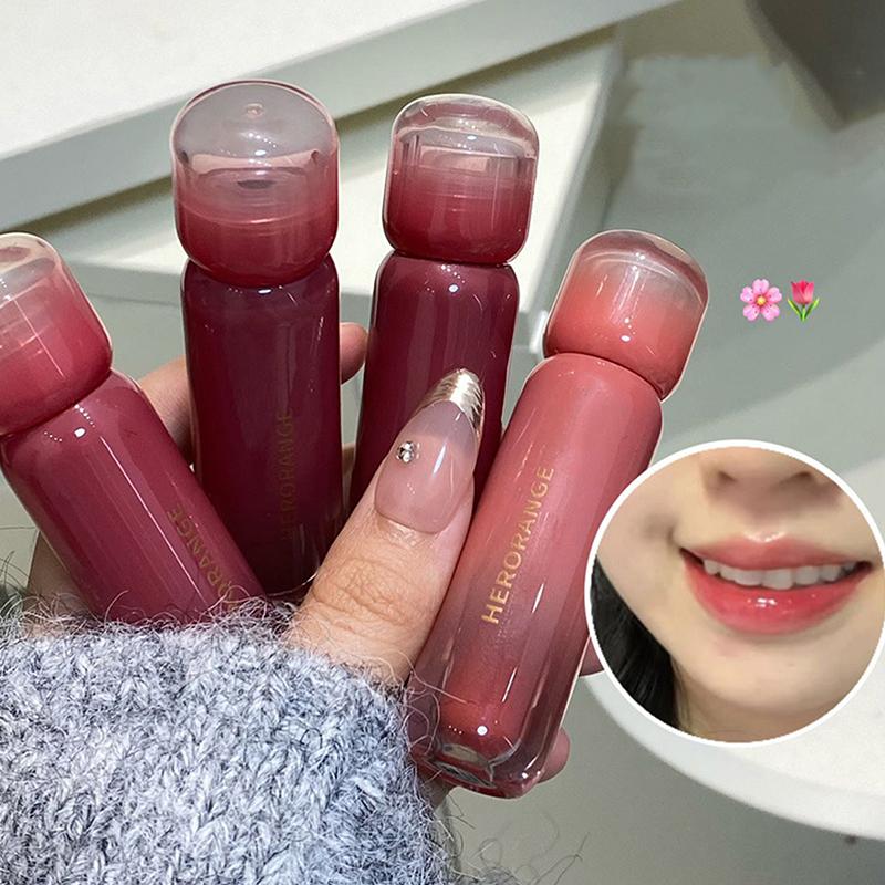 HERORANGE Lip Glaze Mirror Wat - Lip Tint Korean review and price