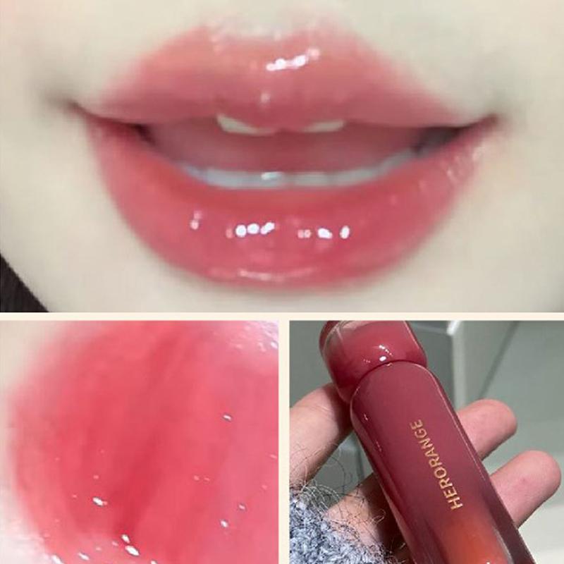 HERORANGE Lip Glaze Mirror Wat - Lip Tint Korean review and price