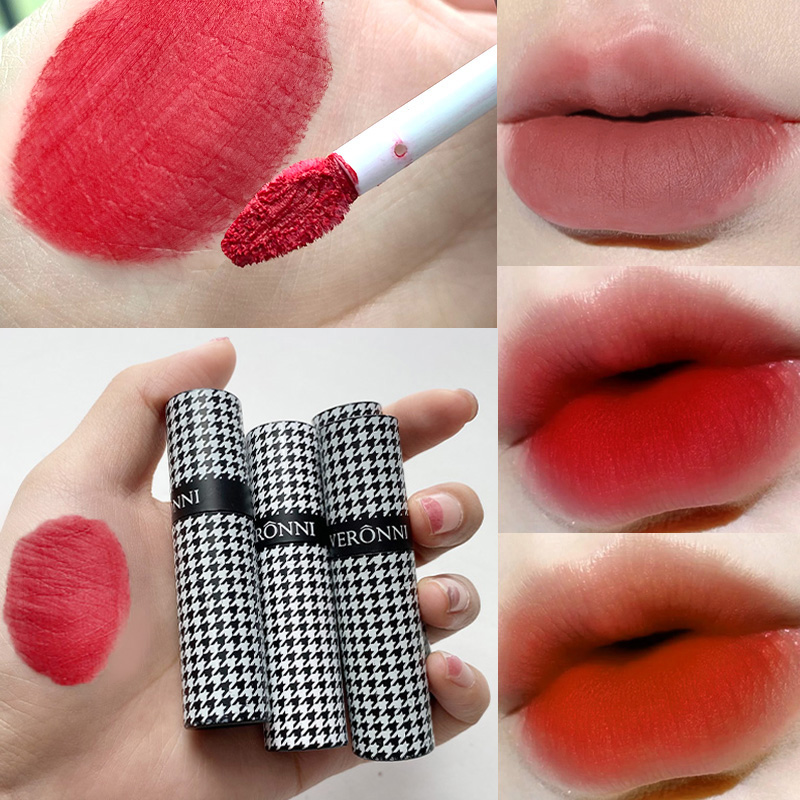 Matte Velvet Lip Gloss Lips Mu - Lip Tint Korean review and price