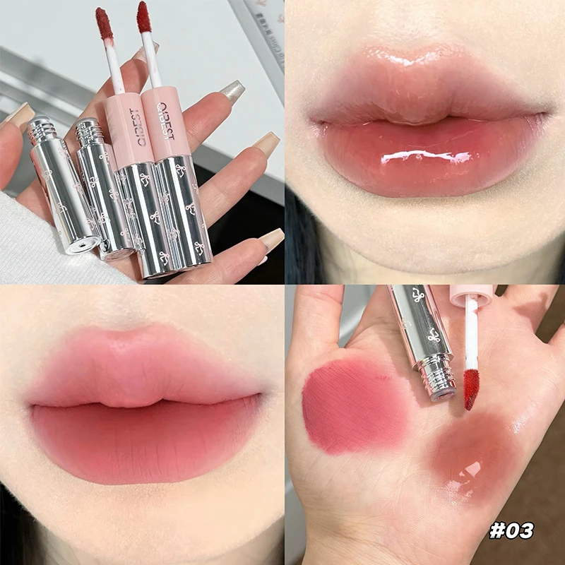 QIBEST Double Ended Lip Glaze  - Lip Tint Korean review and price