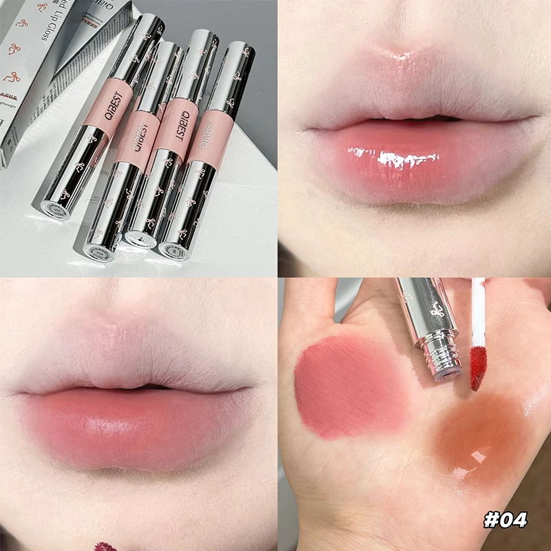 QIBEST Double Ended Lip Glaze  - Lip Tint Korean review and price
