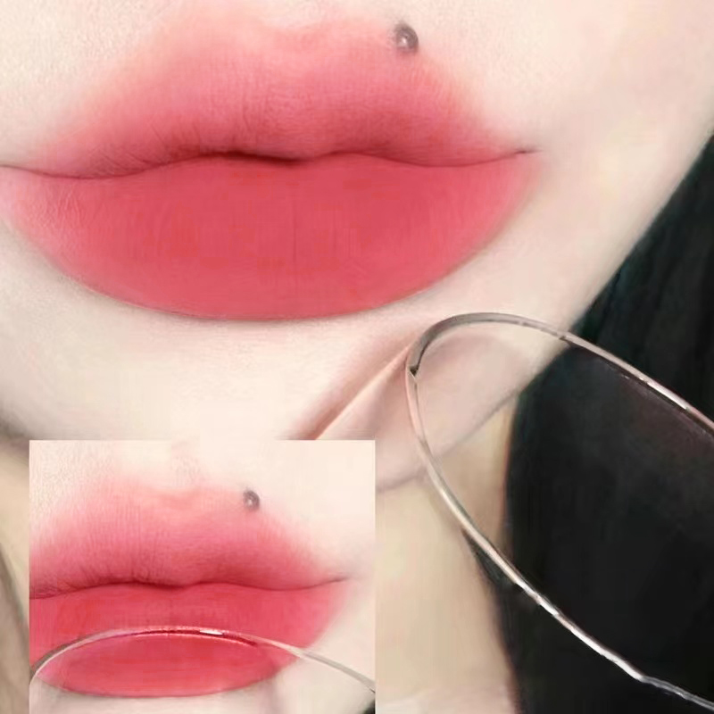 1PC Rose Red Matte Velvet Lip  - Lip Tint Korean review and price
