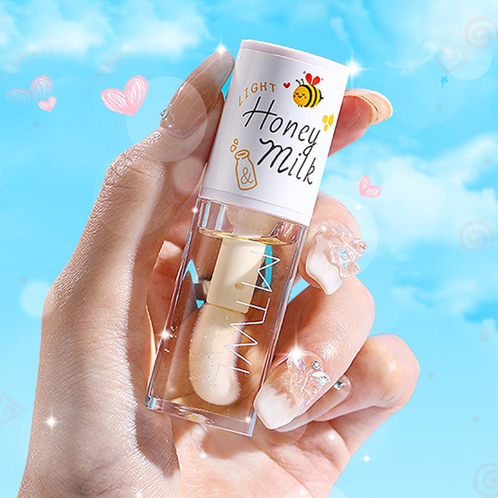 Korean Kawaii Lip gloss Honey  - Lip Tint Korean review and price
