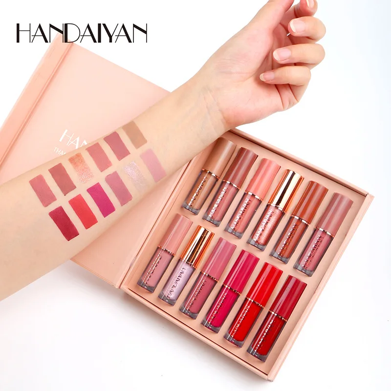 12pcs Moisturizing Liquid Lips - Lip Tint Korean review and price