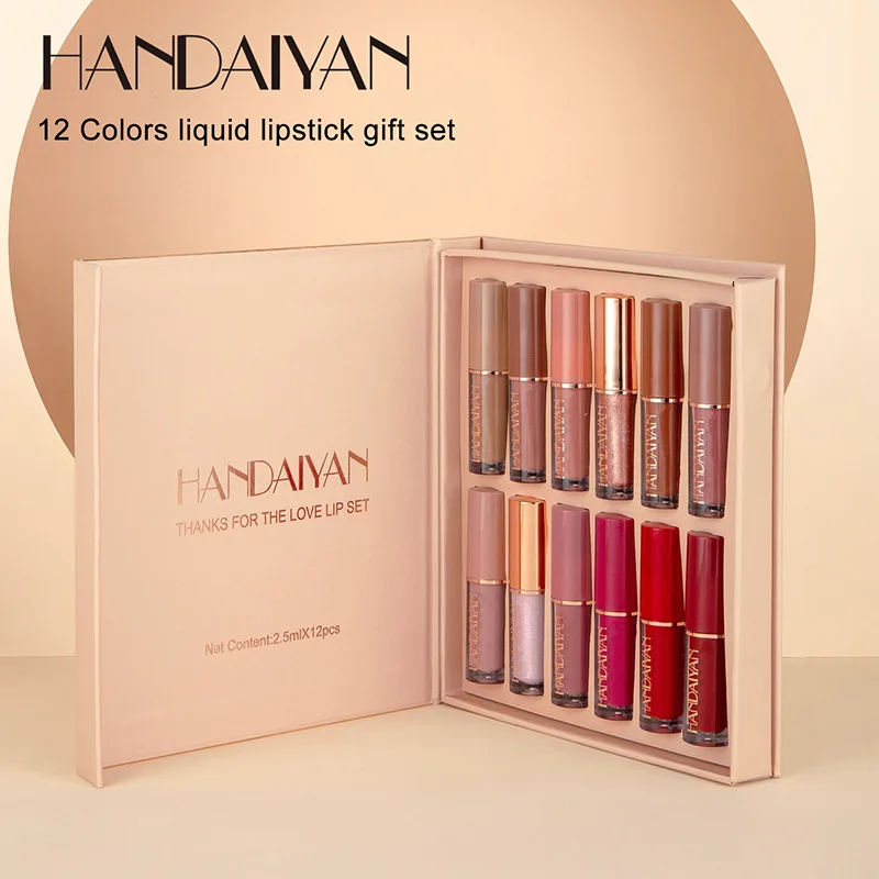 12pcs Moisturizing Liquid Lips - Lip Tint Korean review and price