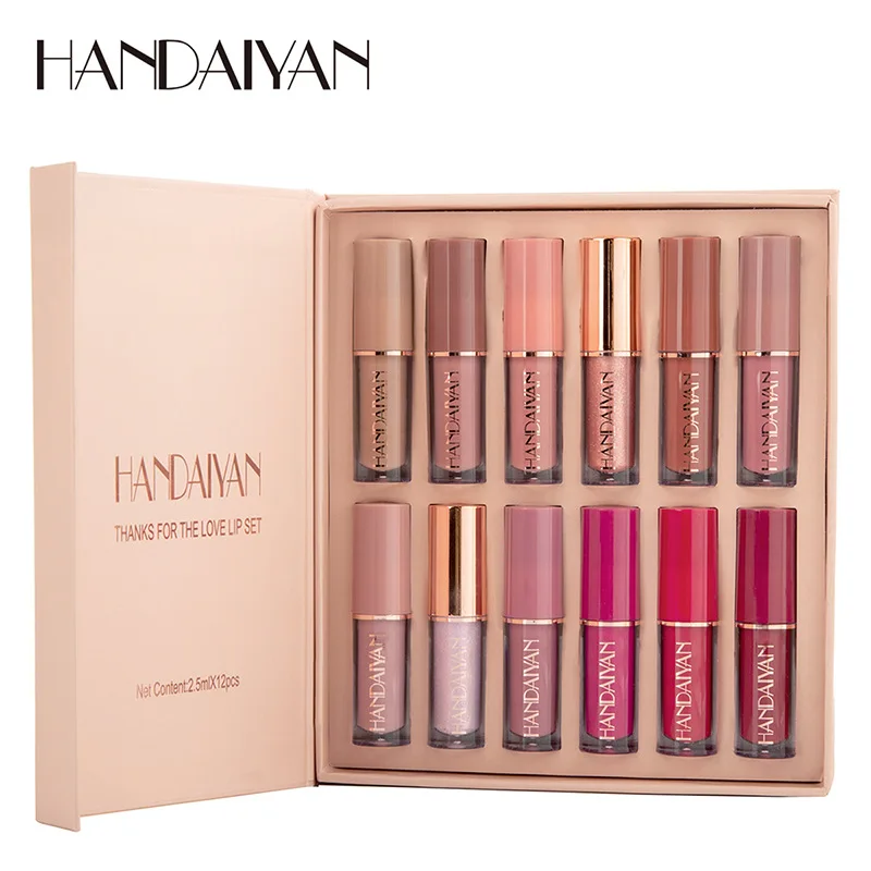 12pcs Moisturizing Liquid Lips - Lip Tint Korean review and price
