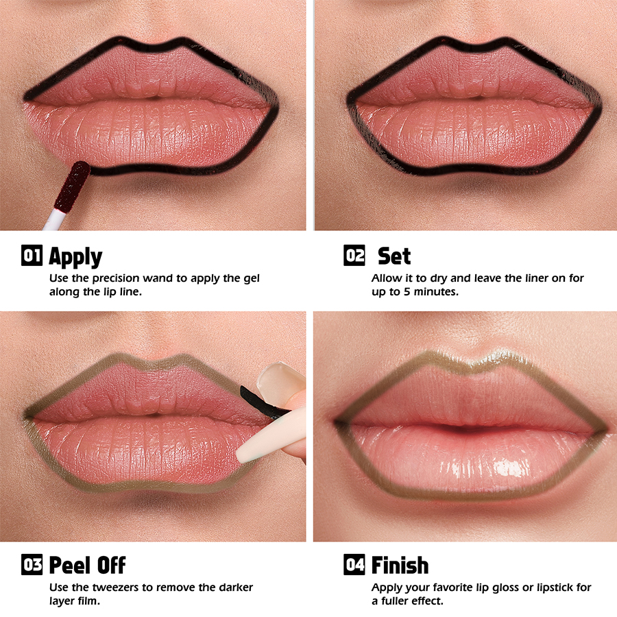 5 Colors Long Lasting Lip Inks - Lip Tint Korean review and price