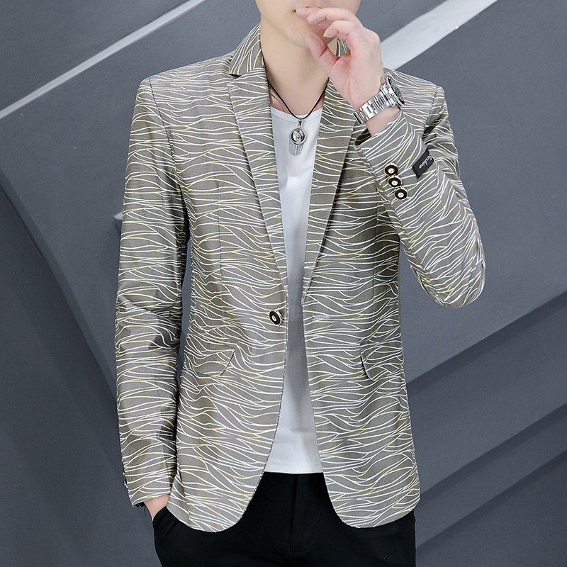 Slim Fit Short Men's Suit Jack - Korean Lifestyle & Kids Boutique review and price