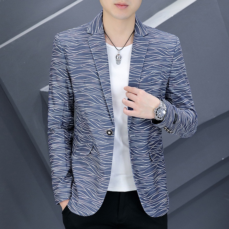 Slim Fit Short Men's Suit Jack - Korean Lifestyle & Kids Boutique review and price